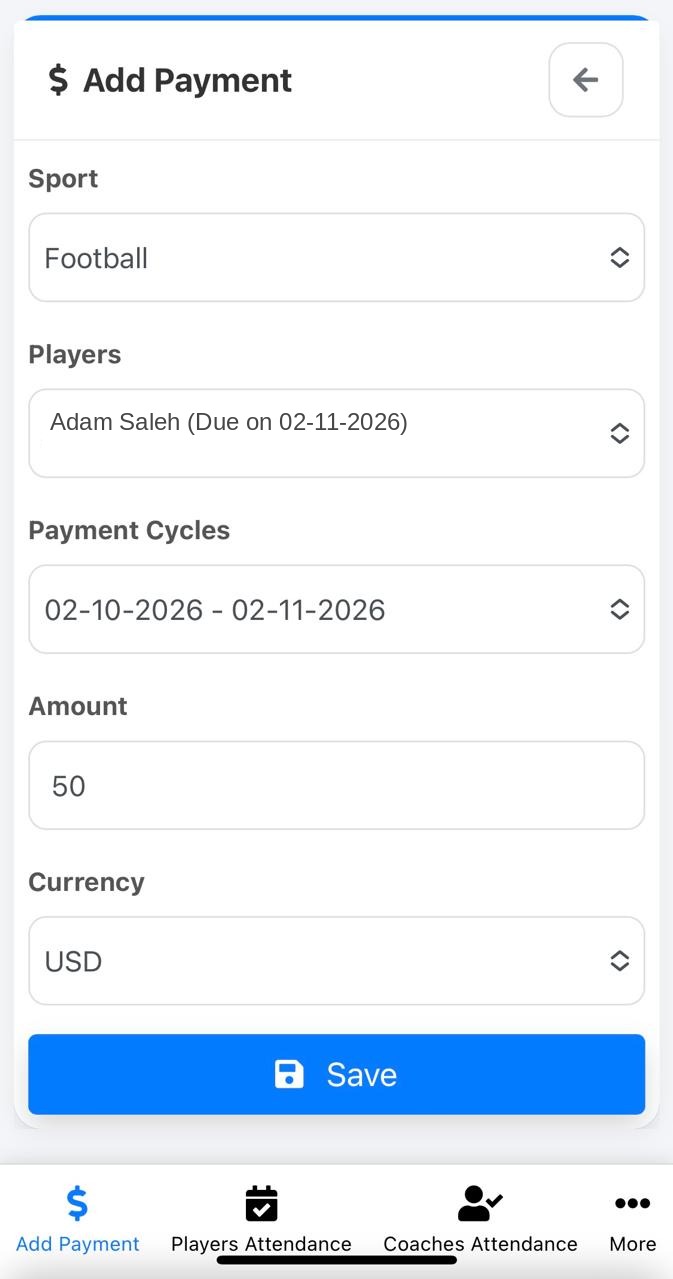 Mobile add payment